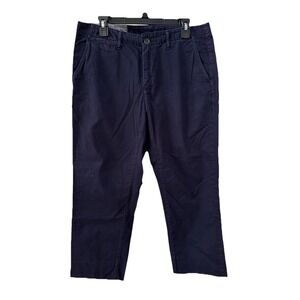 Billy Reid Dark Blue Chinos Pants‎ sz 34 Business Casual Preppy Short